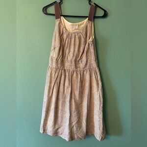 Loft size 4 dress - brown/purple color.